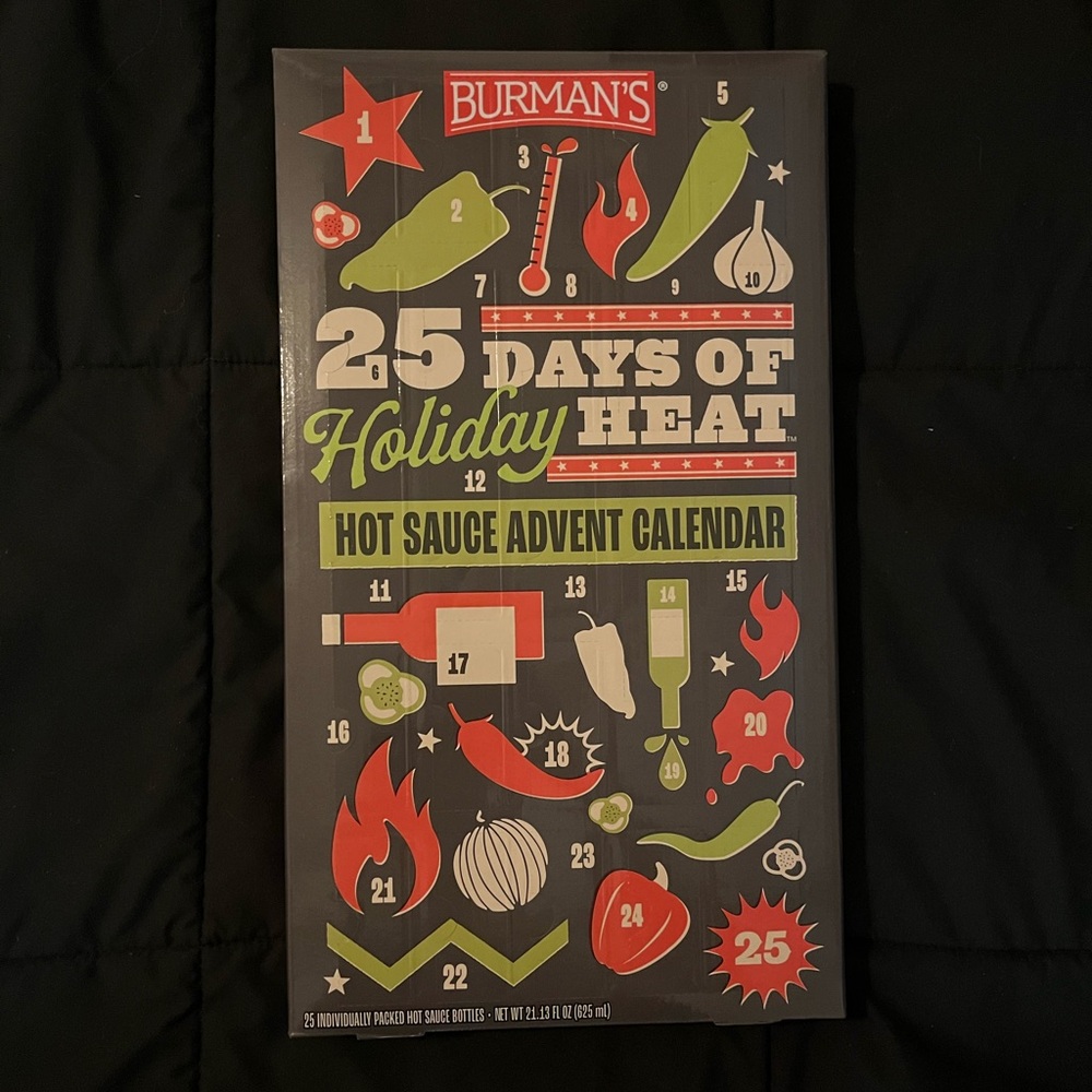 ALDI 2024 Burman’s Hot Sauce Advent Calendar- NEW‎ VIRAL